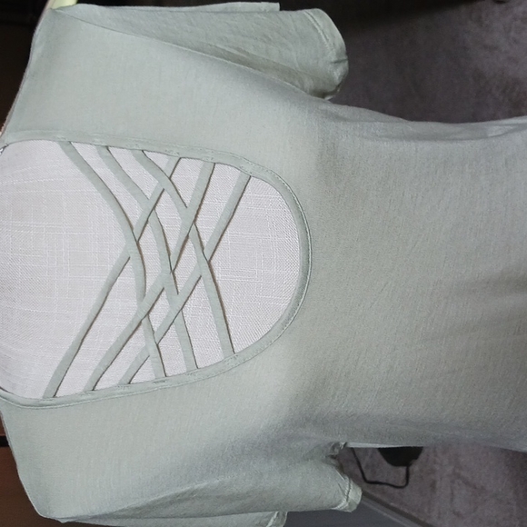 cleo Tops - CLEO TUNIC PLUS SIZE GREEN